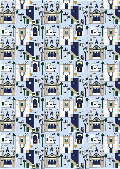 BAB to Algerian Sun - The Casbah Pattern